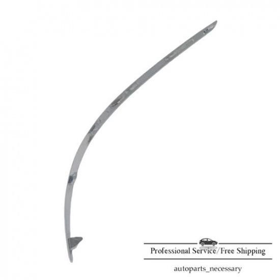 NEW 1Pair Front Bumper Chrome Molding Trim For Mercedes-Benz C250 C300 C350 US