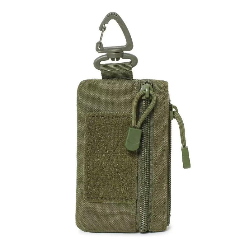 1pcs Outdoor Hiking Camping Waist Bag Daily Casual Waist-Mounted Coin Key Organizer Portable Outdoor Daily Use Storage Pouch
