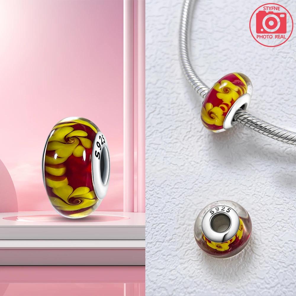 Glazed Bead Copper Plated For Charms Copper Plated Original Bracelet For Jewelry Making