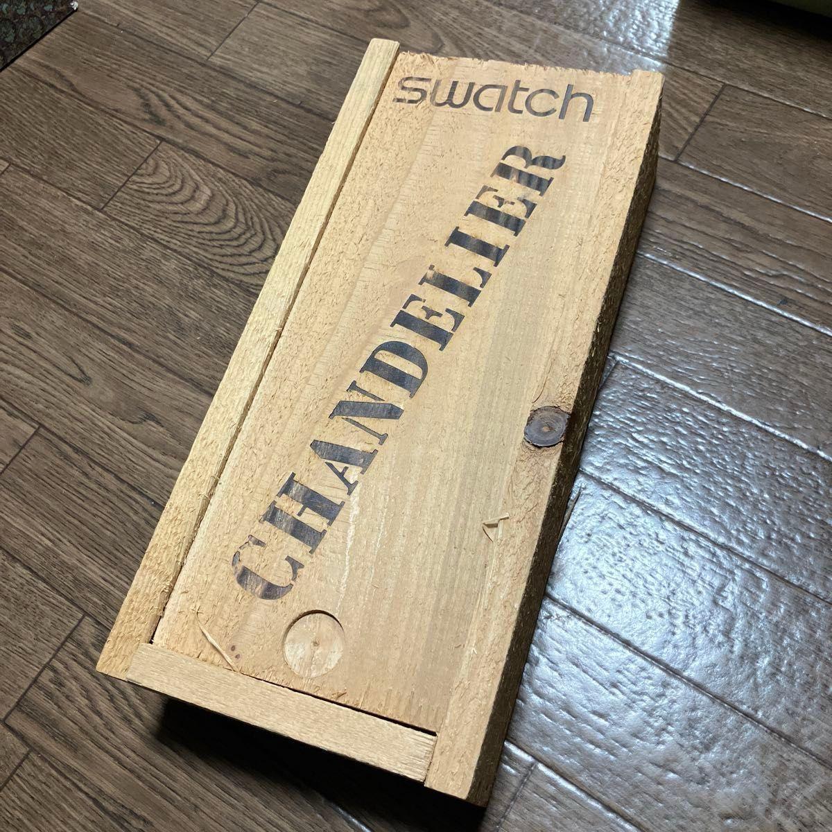 Used SWATCH CHANDELIER Swatch Chandelier with wooden box Limited edition Super rare item Vintage