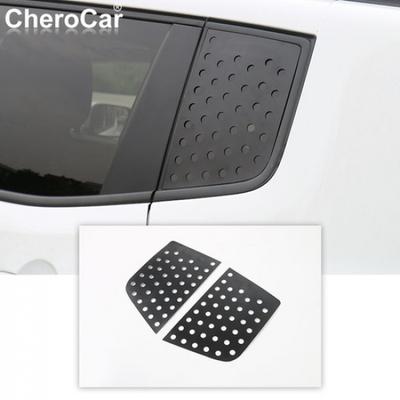 Rear Triangular Window Glass Cover Trim Panel  Accessories for Jeep Renegade 16+