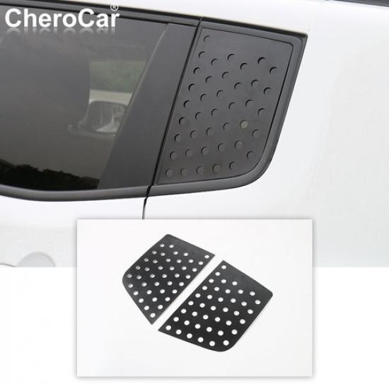 Rear Triangular Window Glass Cover Trim Panel  Accessories for Jeep Renegade 16+