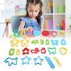 38 Pcs DIY Children Color Dough Clay Tool Plasticene Mould Mold Toys