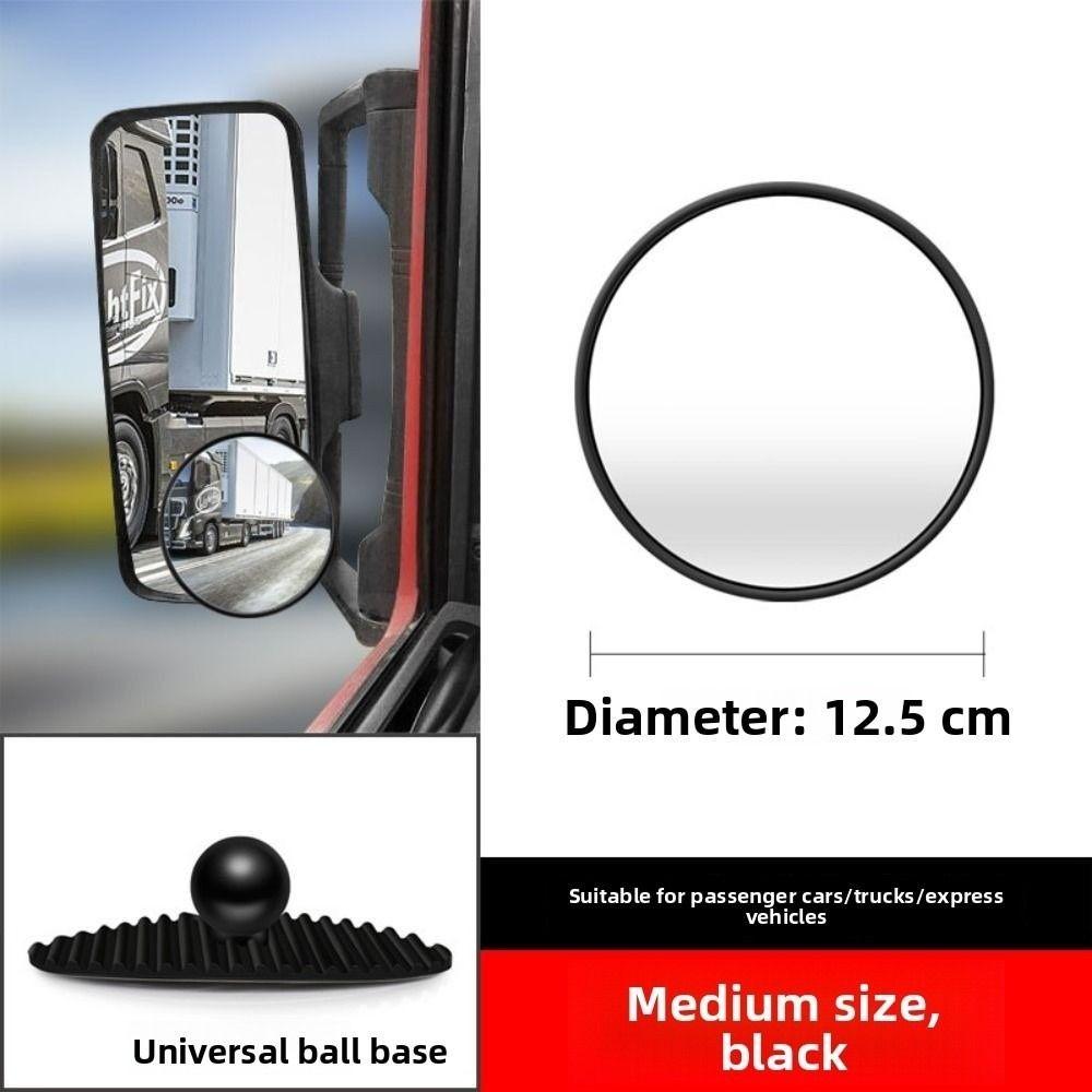 2Pcs 9/12/14cm Car Blind Spot Mirror Reversing Auxiliary Mirror  Car Observation