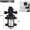 70W DC 12V Micro Electric Diaphragm Reflux Water Pumps 130PSI Self Priming Pump Diaphragm High Pressure RV Auto Switch 1/2PCS