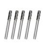 Professional Grade 5pc Carbide Burrs Set 3x6mm Rotary Drill Bits for Welding Metal Deburring and Wood Sculpting