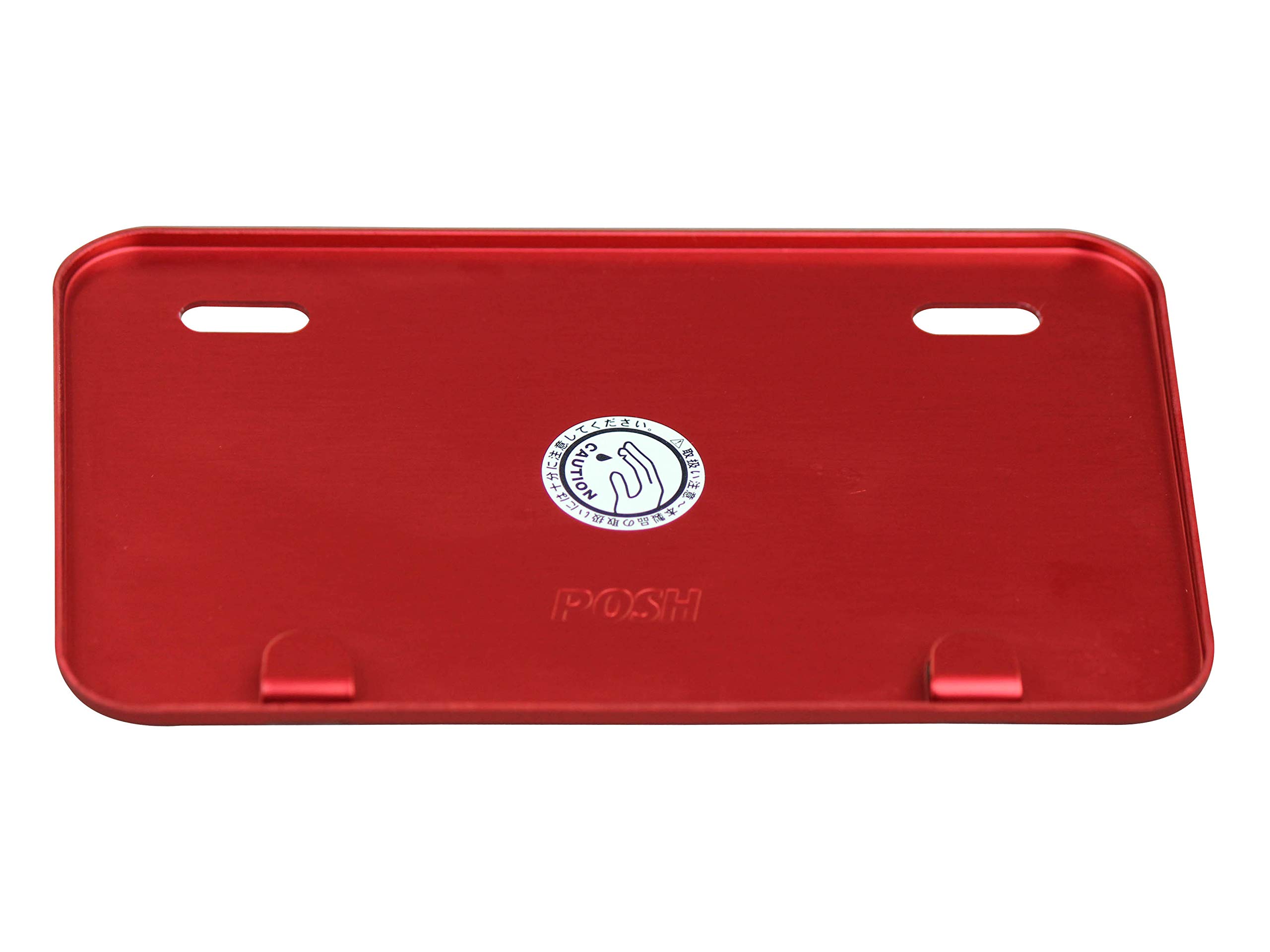 

POSH 500190-02-10 Мотоциклетная алюминиевая номерная рамка размера S для мотоциклов 125 куб.см или меньше (Площадь) красный красный