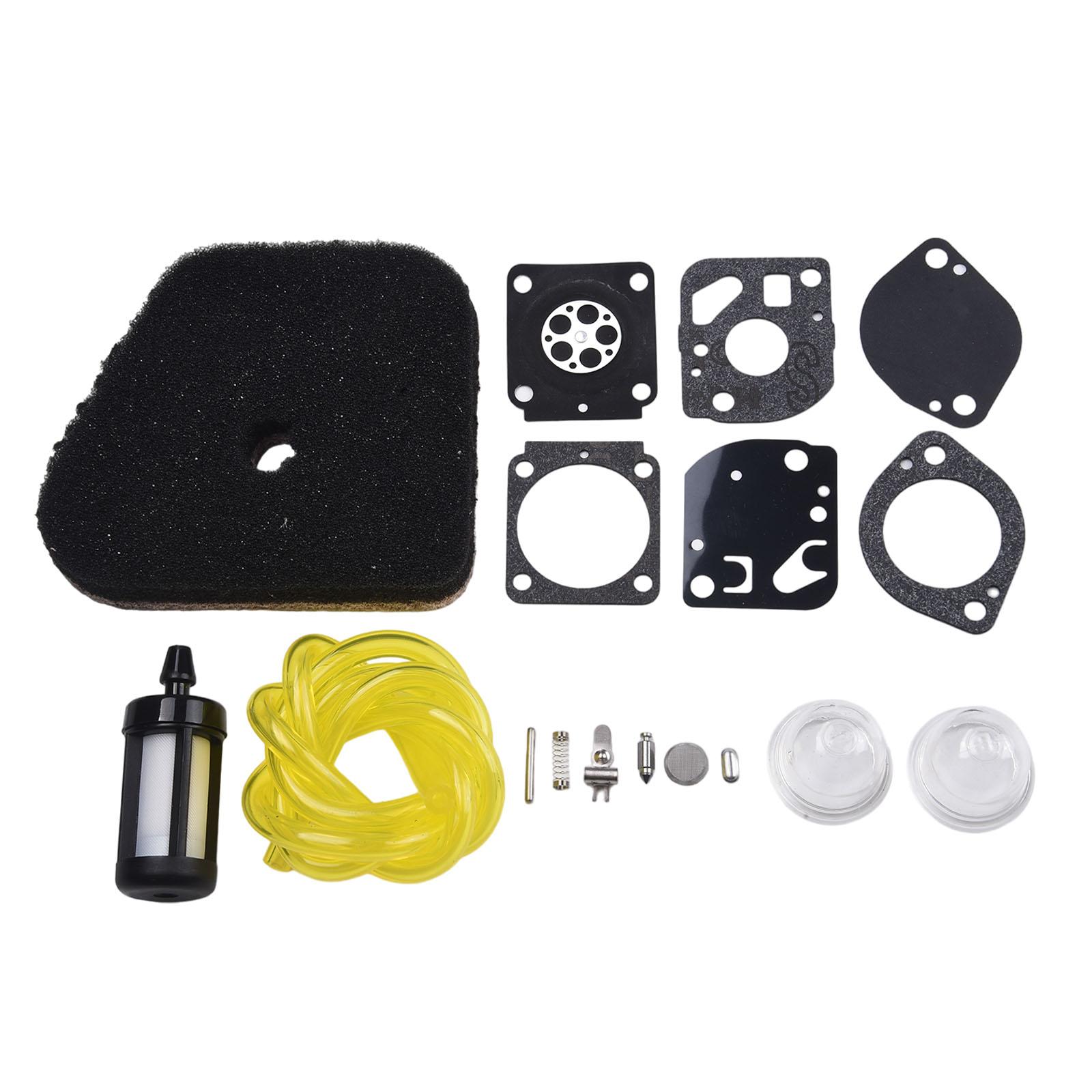 

1 Set Carburetor Rebuild Kit For FS90 For FS100 FS110 FS87 HT100 HT101 KM100 Trimmer Lawn Mower Parts And Accessories