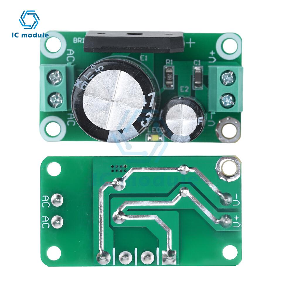 35V 4700uF 8A Single Power Supply Rectifier Filter Board Power Amplifier Non Regulator Power Module