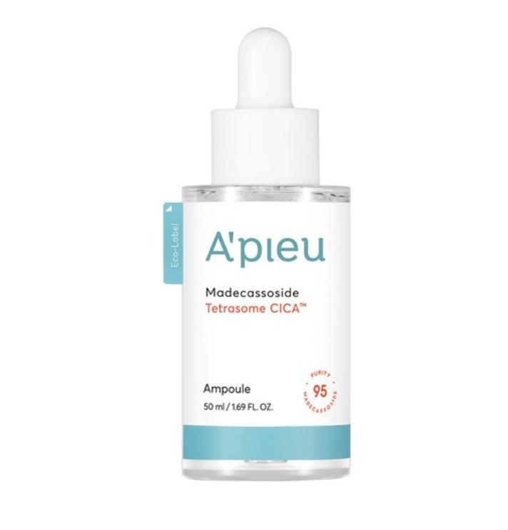 A PIEU Madecassoside Tetrasome Cica Ampoule Soothing Repair Serum 50ml