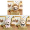 Cute Lamb Plush Keychain With Lace Shawl For Bag Decoration And Collectible Gift