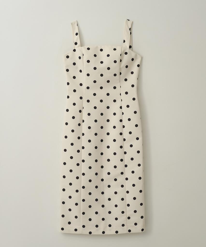 Limone Dot Dress / Ivory