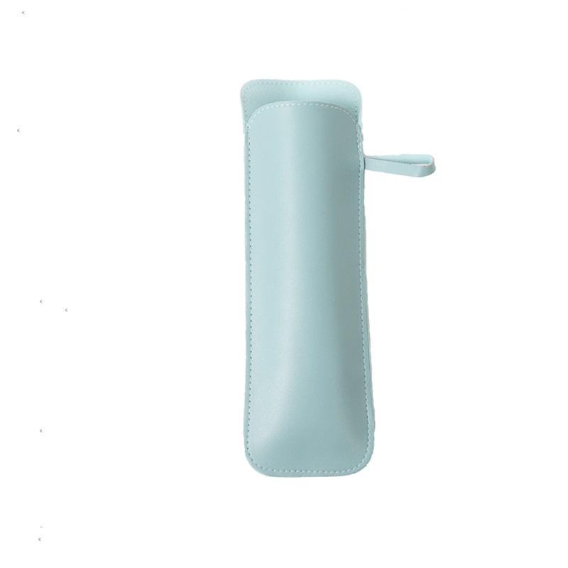 Pu Leather Umbrella Sleeve Colorful Umbrella Cover Case Portable Waterproof Umbrella Storage Pocket For Folding Umbrellas