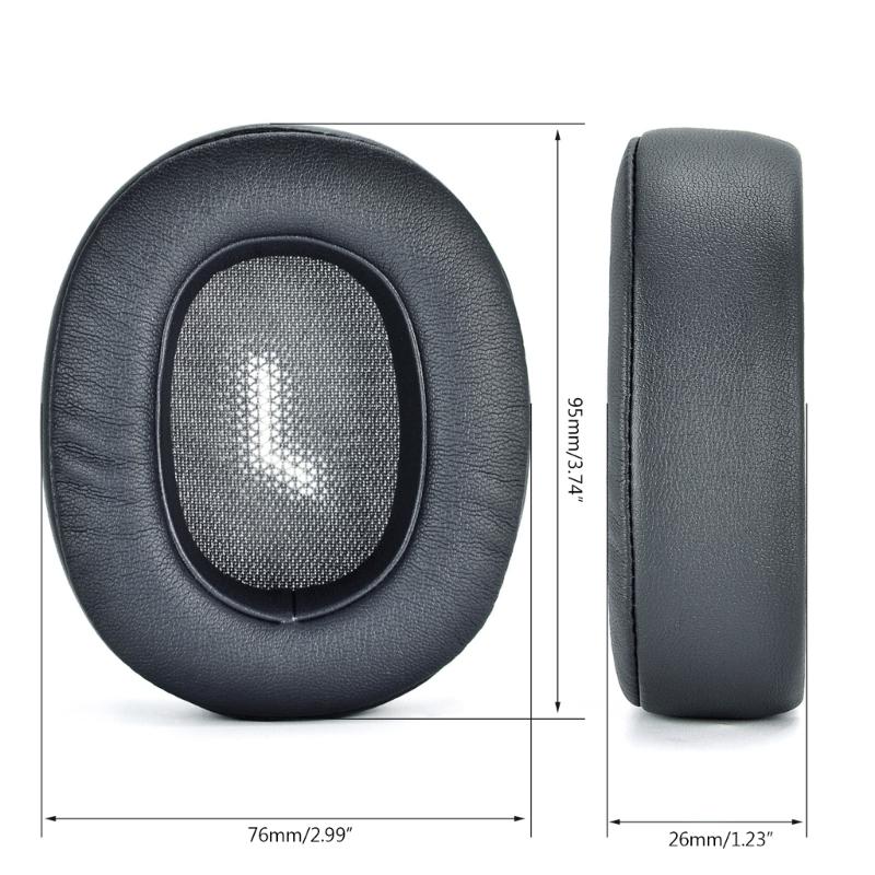 Soft Leather Earpads for t t710 Earphone MemoryFoam Earcups Easily Replaced Buckle Cushions