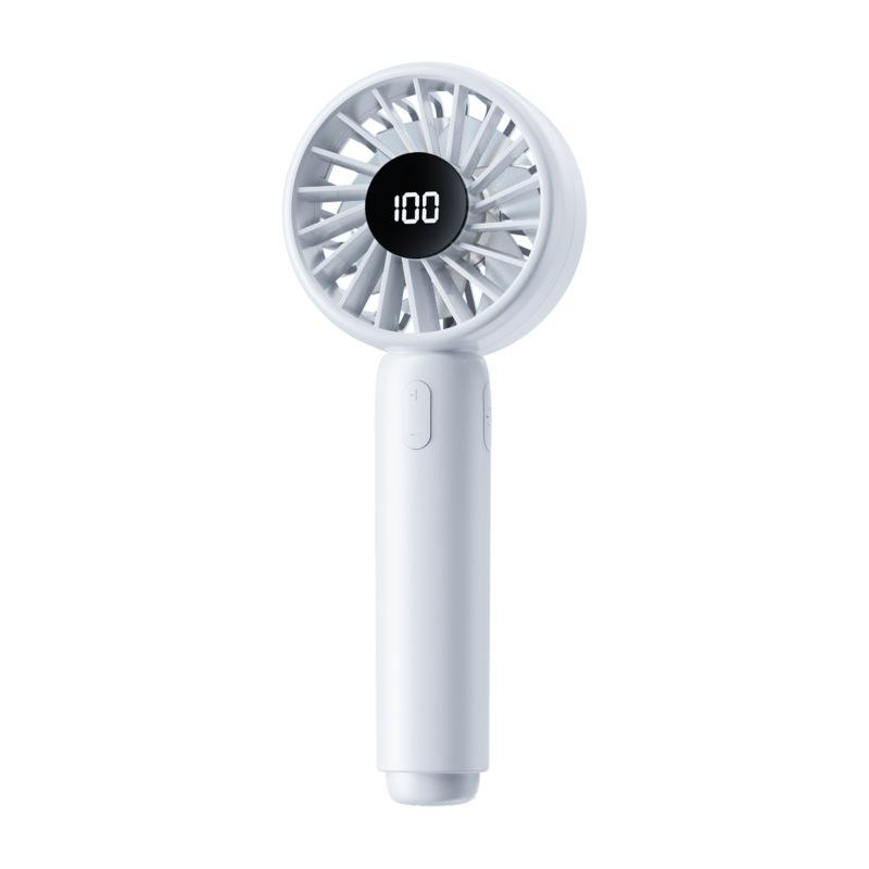 Handheld Fan with Smart Digital Display 100-Speed USB Rechargeable-Essential for Outdoor Activities Perfect Gift