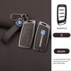 Zinc Alloy Leather Car Remote Key Case Cover Shell Fob For Changan Hunter F70 Cs35 Cs75 Plus Cs85 Coupe Cs95 Protector Keychain