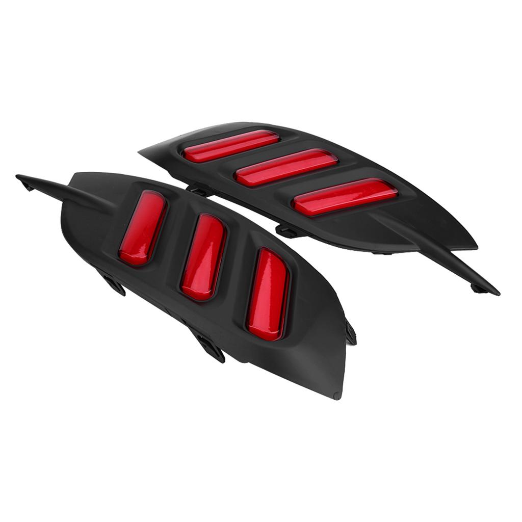 1 Pair Car Taillight DRL LED Signal Lights Rear Bumper Tail Brake Lamp for Civic 16‑17