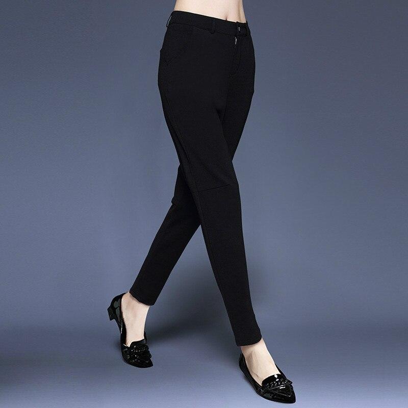 streetwear autumn loose black office women's pants female high waist harem pants capris for women trousers woman