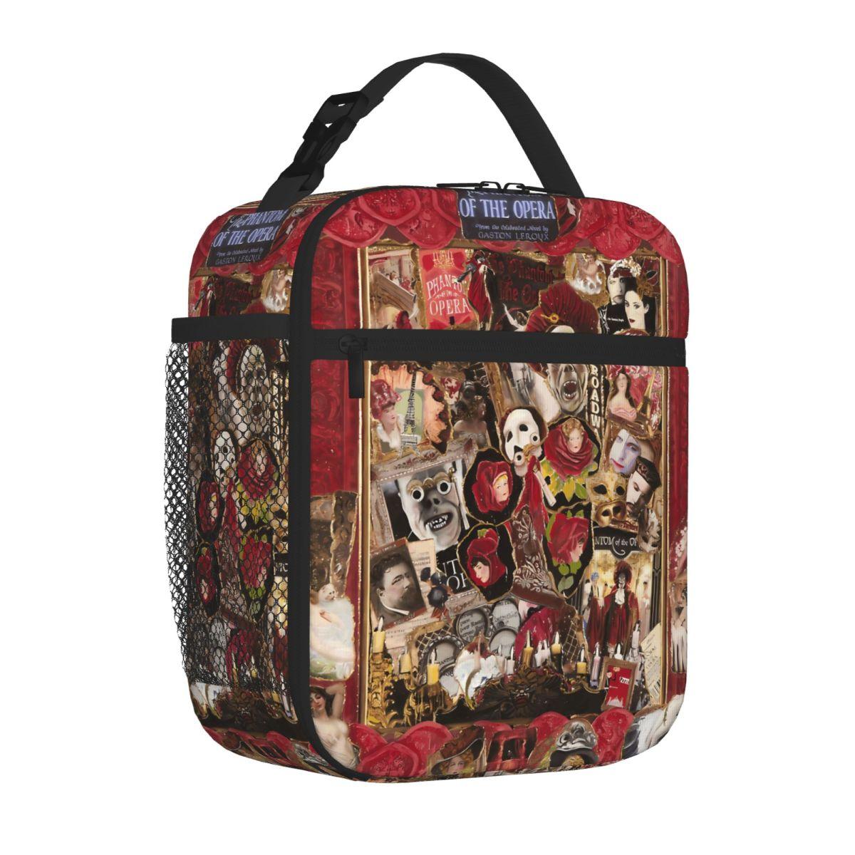 Bestselling Phantom Of Thr Opera Urban Street Waterproof Lunch Bag Desk Dining Adult Lunch Bag One Size