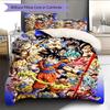 Set cu cuvertură și fețe de pernă cu model de desene animate Decorare casă Cadou de ziua de naștere (1 * husă de pilotă + 2 * fețe de pernă, fără miez)