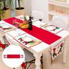 Christmas Inches, Santa Claus , Table Mats for Kitchen - Home Wedding, Party Decoration