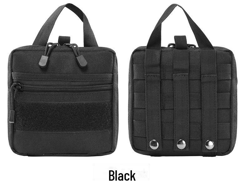 Men's MOLLE Tactical First Aid Waist Bag - Multi-Function Outdoor Tool Accessory Storage and Small Hanging Medical Bag
