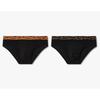 Cursive Logo Solid Banding Brief Set 2pc  0815311054  0815311055 