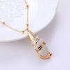 Ocean Inspired Fashionable Shell Necklace With Luxurious Gold Finish Plated