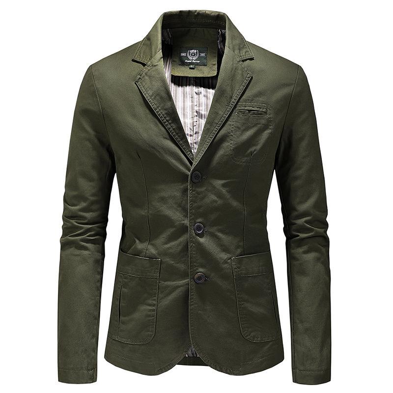 Business Casual Anzug Herren Jacke Jacke Baumwolle Top
