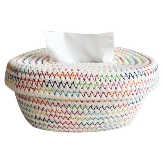 Dust-proof Decorative Useful Good Ventilation Car Hotel Tissue Storage Case Tissue Storage Box