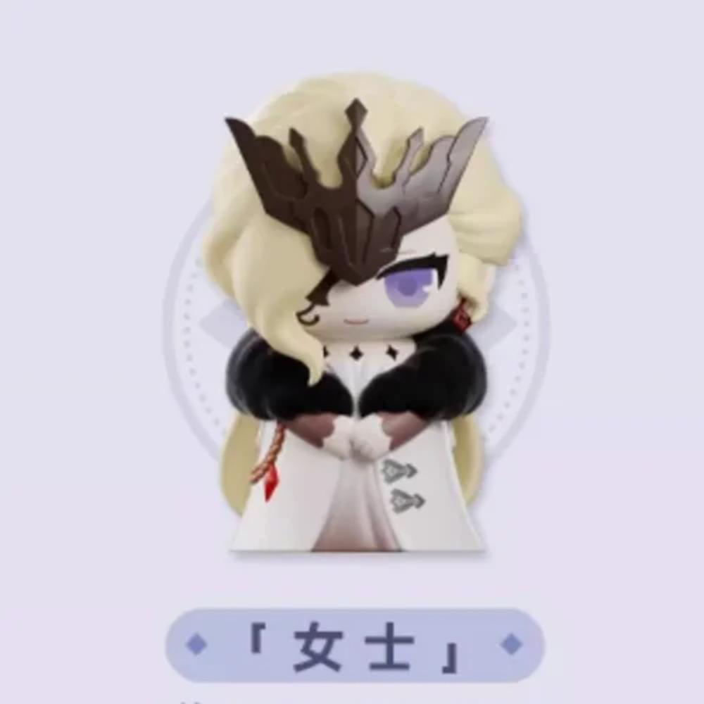 In Stock Original Suplay Genshin Fatui Harbingers Blind Box MiHoYo Cute Figure Desktop DecorModel Surprise Box Birthday Gift Toy