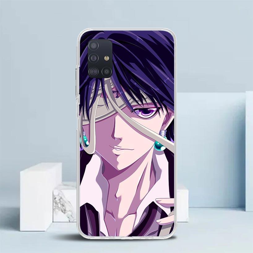 Huner X-Hunters Chrollo Shizuku Phone Case For Samsung Galaxy A52 A32 A22 A12 A51 A50S A30S A10S Note 20 Ultra 10 S10 Plus A31 A