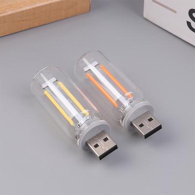Retro Usb Led Filament Dokunmatik Karartma Ampulü 5V Retro Led Edison Ampul Gece Lambası Kamp Akkor Dekoratif Led Aydınlatma