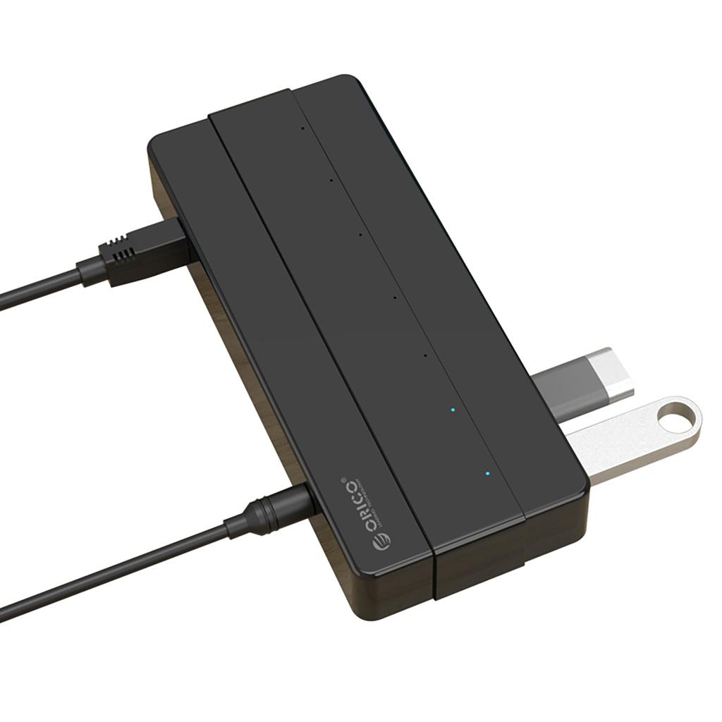 H7928-U3-V1 7x USB-A splitter hub - black