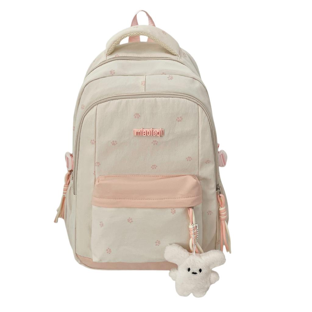 Schoolbag High-value Girl Schoolbag Junior High School Girls High School Students Large Capacity Backpack Primary School Students 3rd To 6th Grade