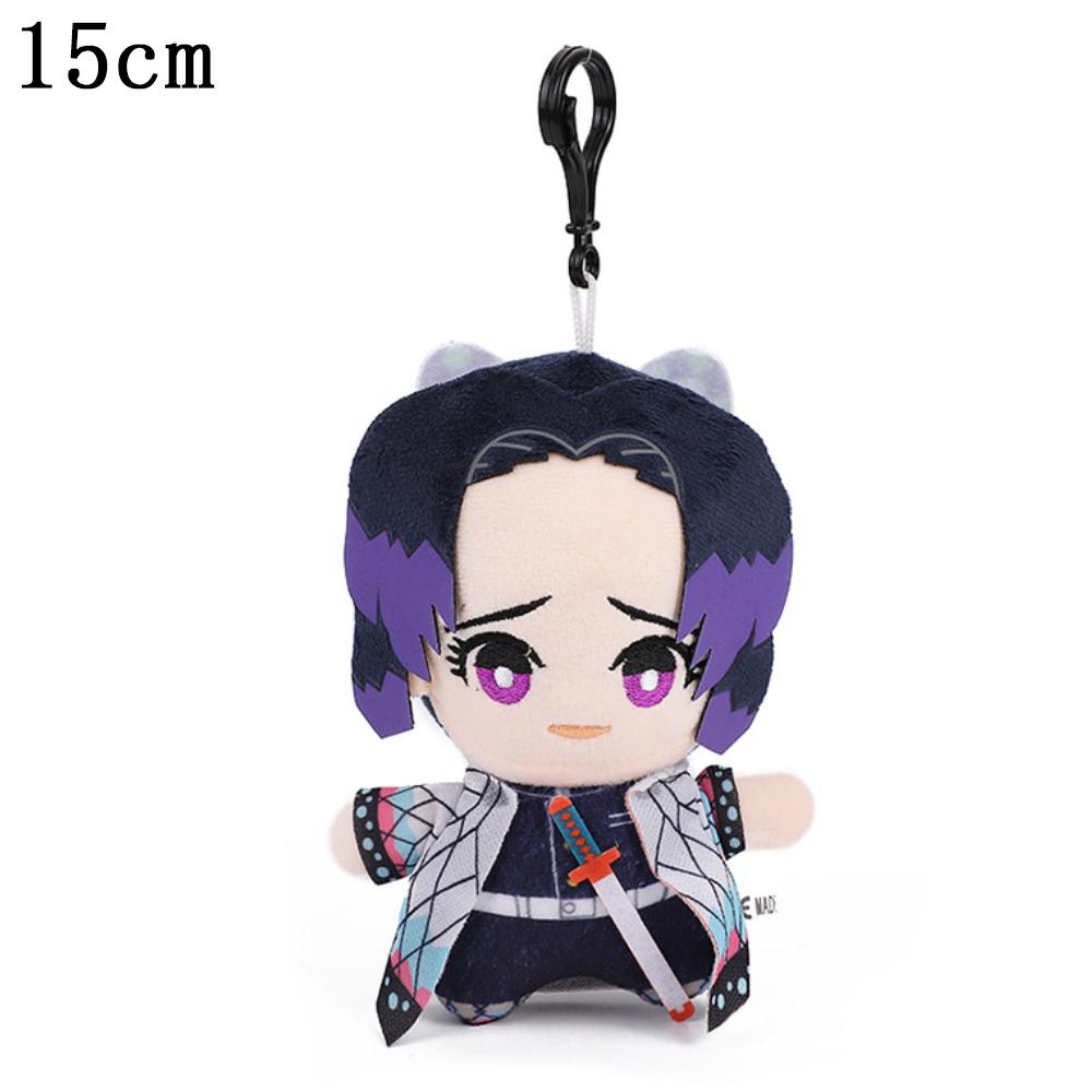 15Cm Japan Anime Demon Slayer Plush Toys Pendant Kamado Tanjirou Rengoku Shinjurou Agatsuma Zenitsu Tsuyuri Kanawo Tomioka Giyu