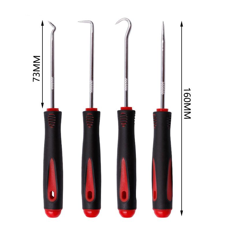 4PCS/Set Car Remover Tool Set Auto Car Pick and Hook Set O Ring Oil Seal Screwdrivers Gasket Puller Craft Hand Mechanic Tools