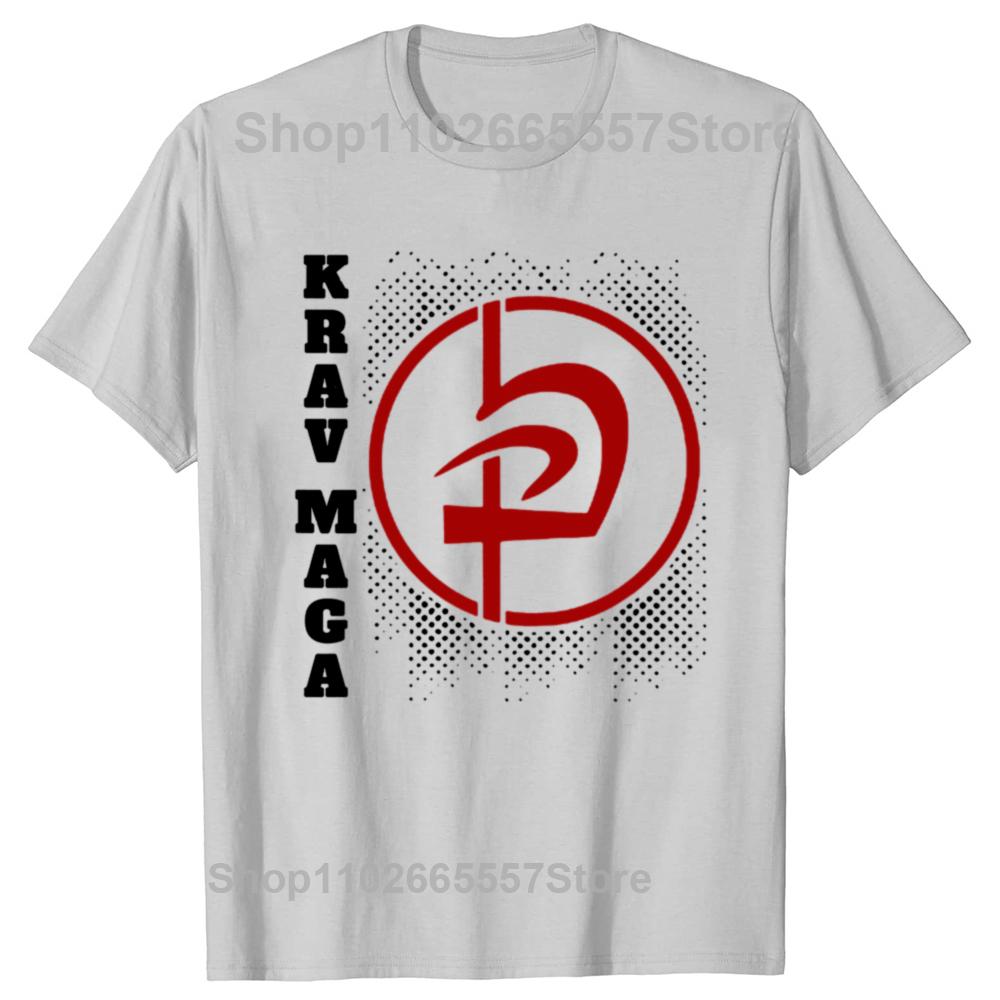 Lustige Krav Maga Israelisches Selbstverteidigungssystem Grafik T-Shirts Unisex Mode Lässiges T-Shirt 100% Baumwolle Locker Oversized T-Shirt