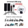 Elektrisk Uppvärmning Motorcykel Uppvärmda Handtagsskydd - USB-driven, för Motorcykel Cykel Handtag, Avtagbara Handtag Enkel Installation