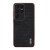 AZNS For Samsung Galaxy S26 Ultra Case Electroplating Crocodile Texture PU + TPU Phone Cover
