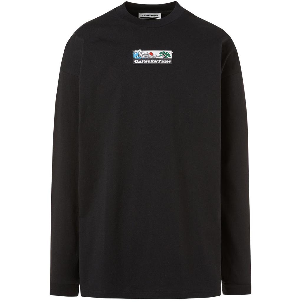 Onitsuka Tiger T Shirt Unisex Black 2183A796-001