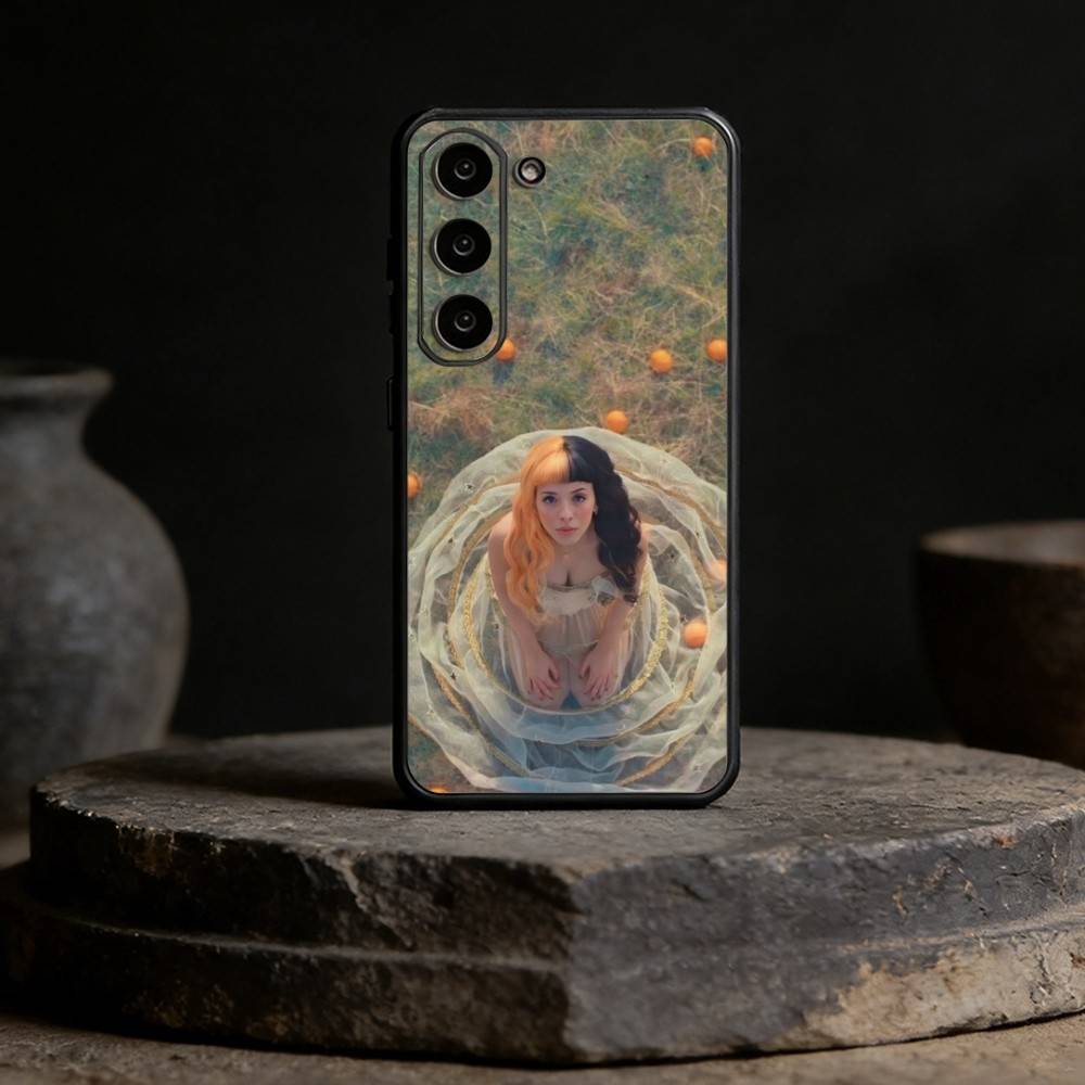 Girl Singer M-Melanie Martinez Phone Case For Samsung Galaxy A91,80,73,72 ,71,53,52,32 ,31,22,21s,20,Soft Black Case