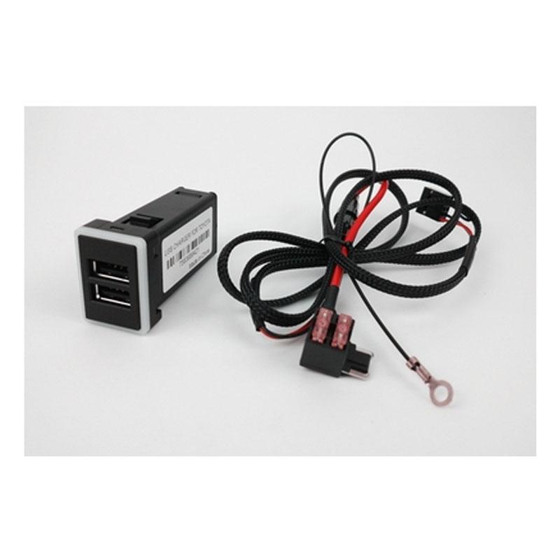 

Автомобильное зарядное устройство USB с двойным USB-портом и быстрой зарядкой QC 3.0 для Fuse box