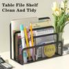 Metal Table File Rack Three Layers Document Organizer High Quality Mail Holder  School Office