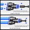 4-16mm Quick Plug Plug Push Fit Plug Pneumatic Plug Fitting Quick Blanking Hose Fitting Garden Irrigation Seal Fitting 2pcs