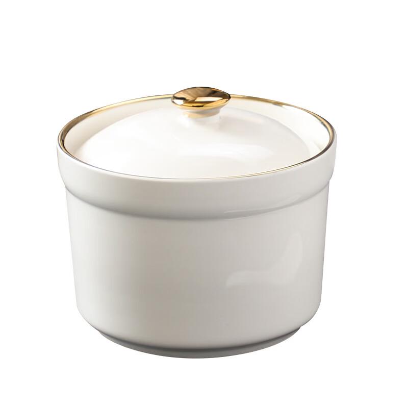 Premium Ceramic Double Boiler Stew Pot Set