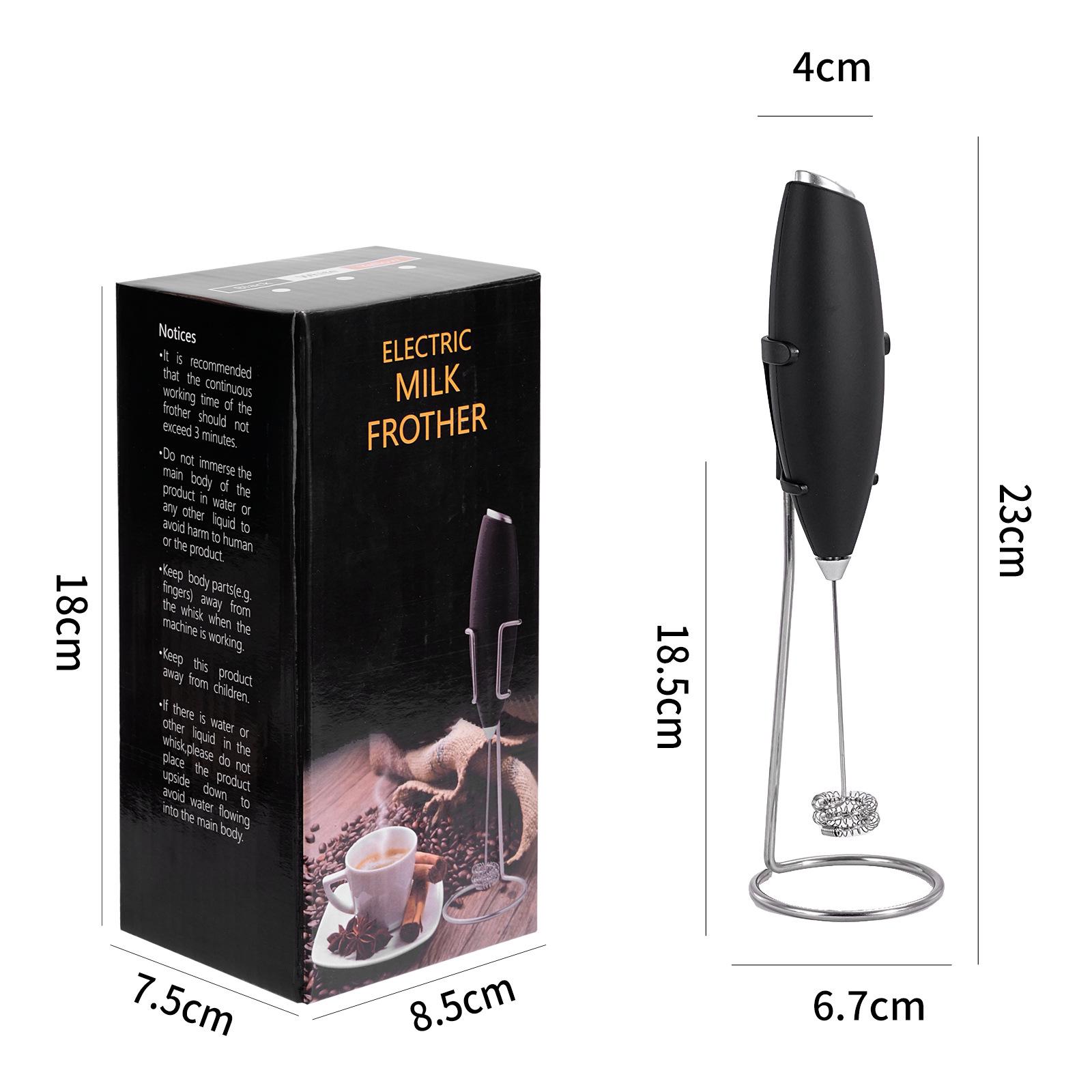 

Беспроводной электрический вспениватель молока и инструмент для вспенивания кофе 14cm x 5.5cm x 3.5cm