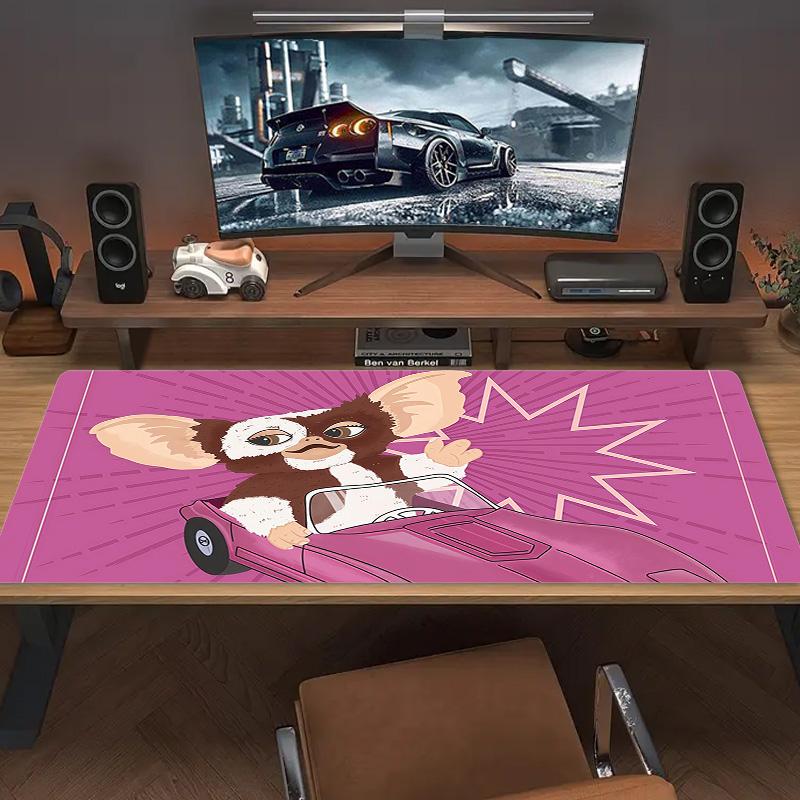 Gremlins Print Cushion Non-slip Laptop Tablet Big Mousepad XXL Mat Mini PC Playmat With Lock Edge