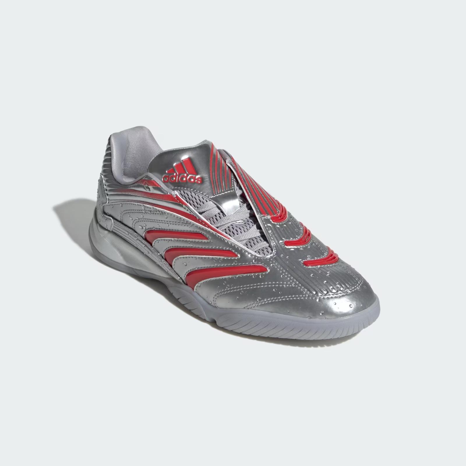 KH6906 Coca-Cola A adidas Predator Sala Silver Metallic/None/Grey Two (Men s) 4