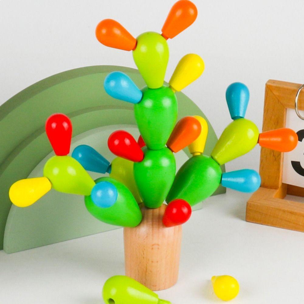 Cactus Cactus Montessori Toy Hedgehog Splicing Sensory Toy Game Baby Concentration Training  Family